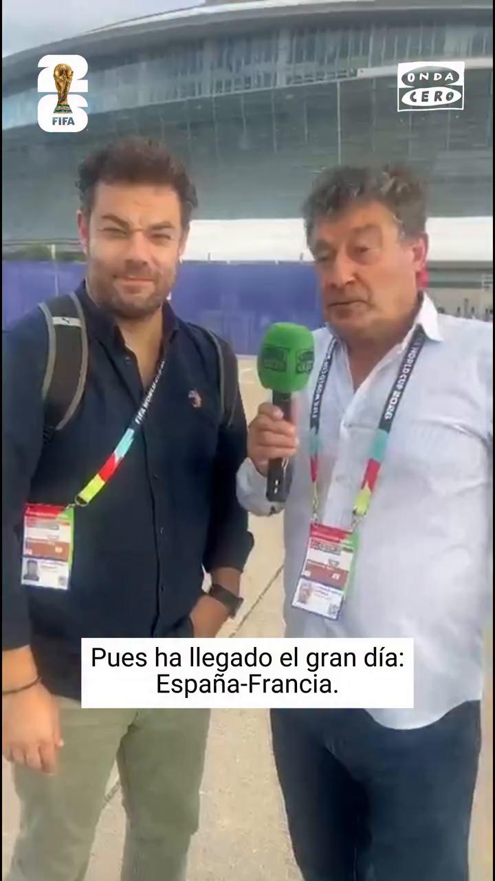 🗣️ Alfredo Martínez y Edu Pidal, confiados desde Dallas en la eliminación de Francia en la semifinal contra España: 