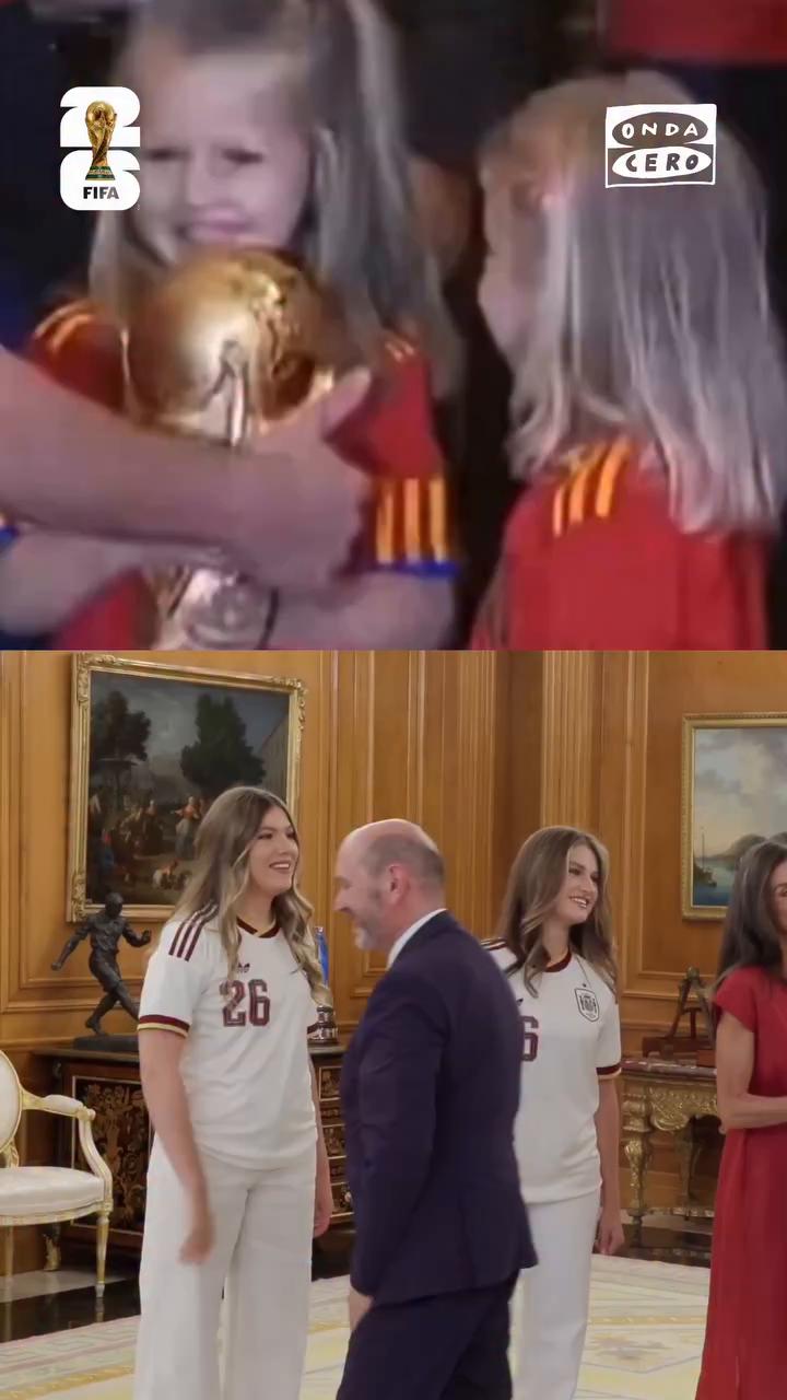 👑 Las imágenes de Leonor y Sofía que se han hecho virales 16 años después