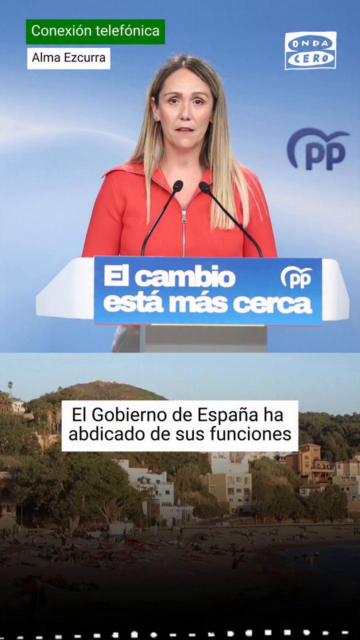 🔵 El PP acusa al Gobierno de 