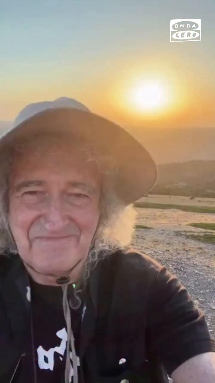 🌒 Brian May, maravillado por el eclipse que pudo contemplar desde España