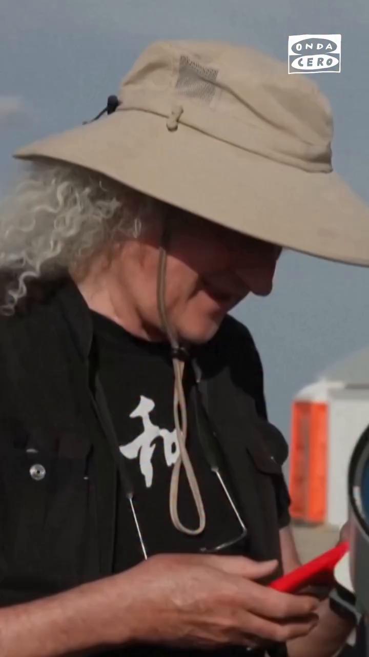 🎸 Brian May, guitarrista de Queen, en Teruel para ver el eclipse