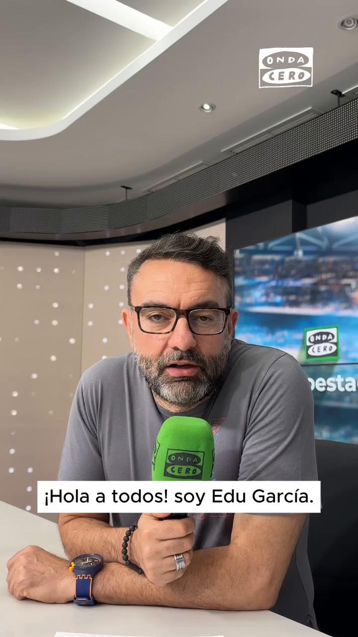 📚 Edu García, presentador de @Radioestadio, se somete al test literario de este verano de Onda Cero