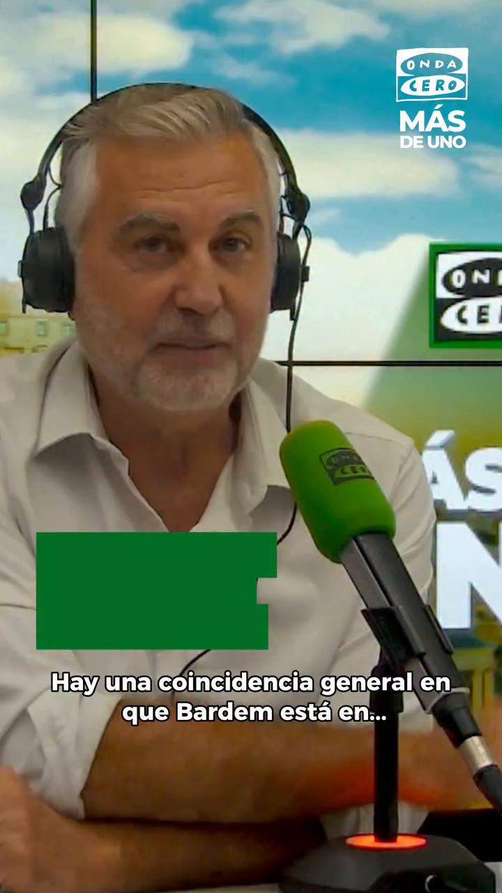 🎙️ Sorogoyen revela en @masdeunoondacero cómo consiguió que Javier Bardem se 