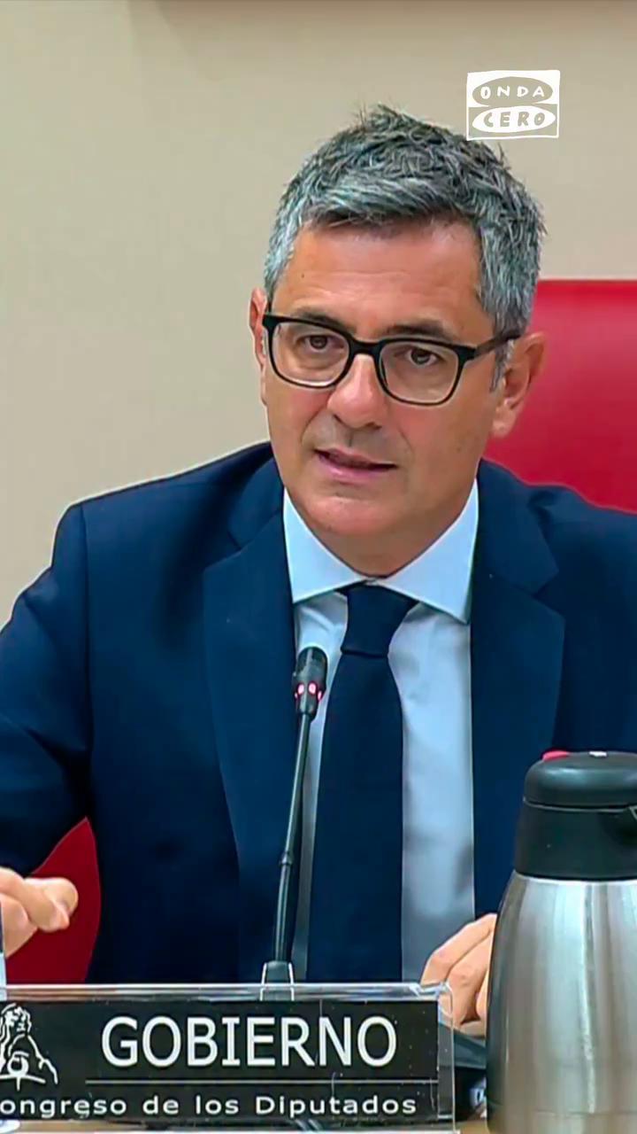 🔴 Félix Bolaños comparece en el Congreso para informar sobre la gestión de la crisis migratoria en Ceuta: 