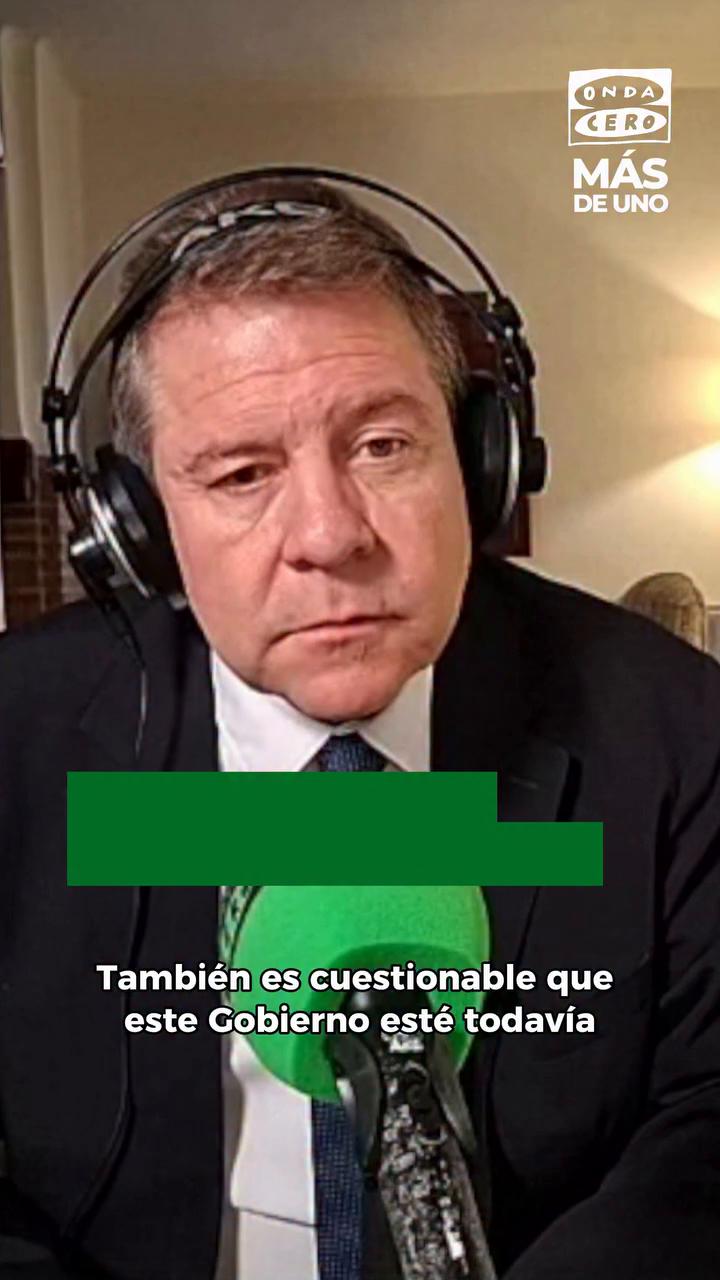 🗣️ García-Page critica los pactos del Gobierno con Junts y Bildu: 