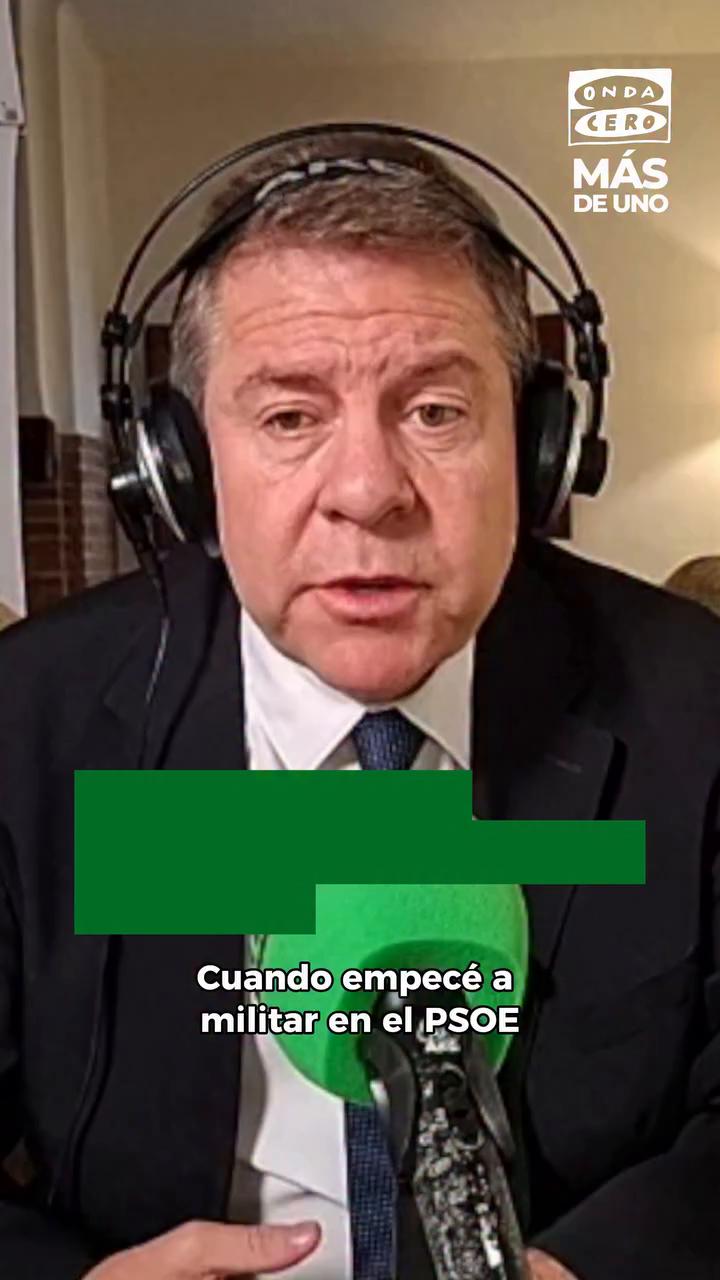 🗣️ García-Page lamenta que la autocrítica está 
