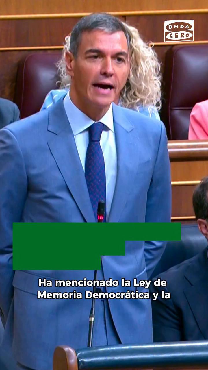 🗣️ Sánchez, a Feijóo sobre la 'Ley de Nietos': 