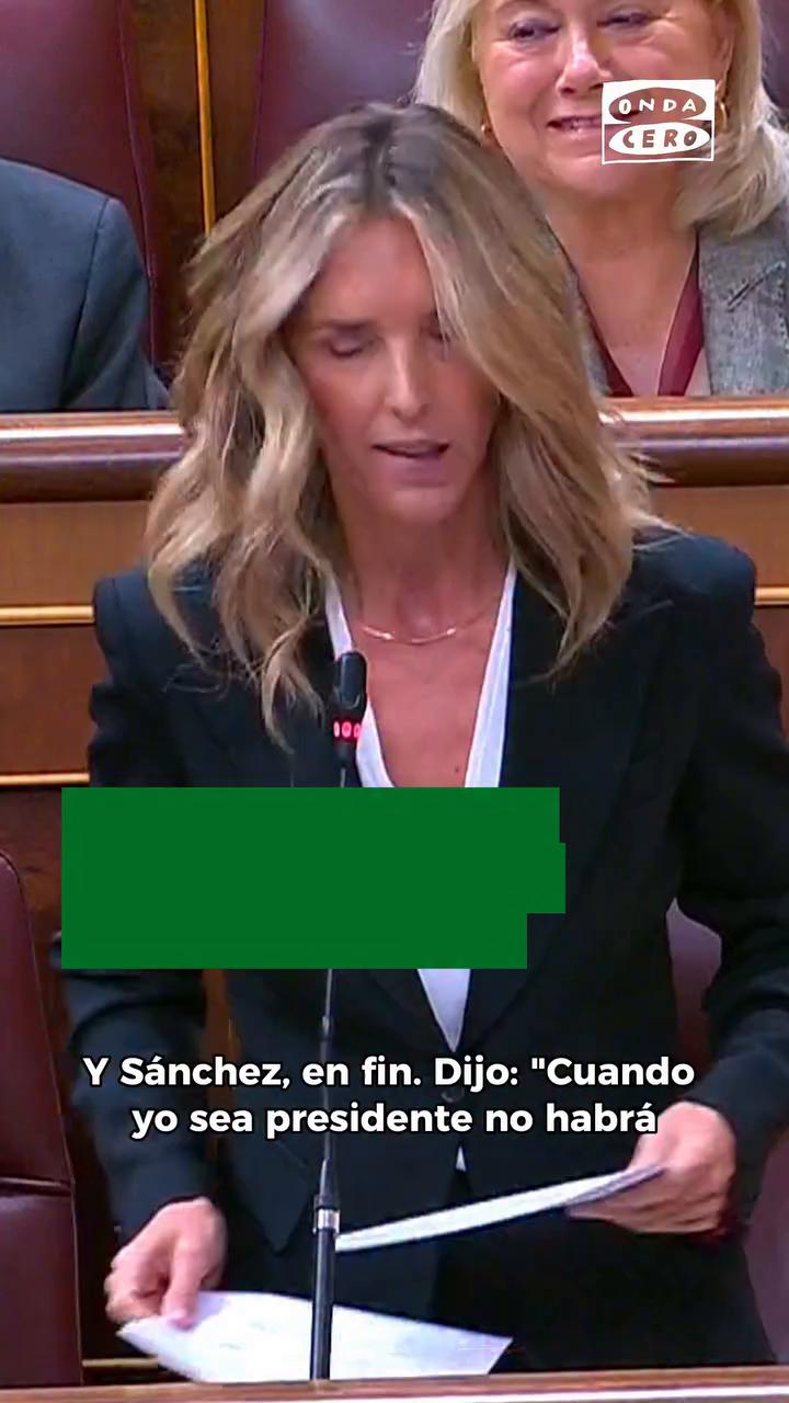 🗣️ Cayetana Álvarez de Toledo resume a Félix Bolaños la política de vivienda del Gobierno: 
