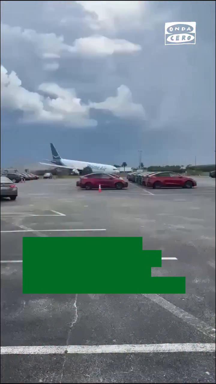 ❗ Un avión de carga de Amazon se estrella en el aeropuerto de Miami y deja al menos cinco muertos