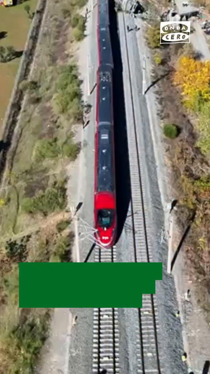 📹 Las imágenes a vista de dron del estado de las vías tras el accidente ferroviario en Urda (Toledo)