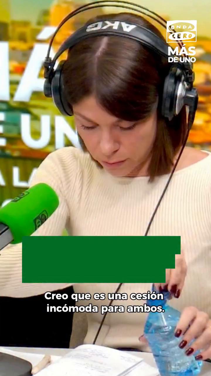 🎙️ Ketty Garat, sobre el pacto PP-Vox en el Senado: 