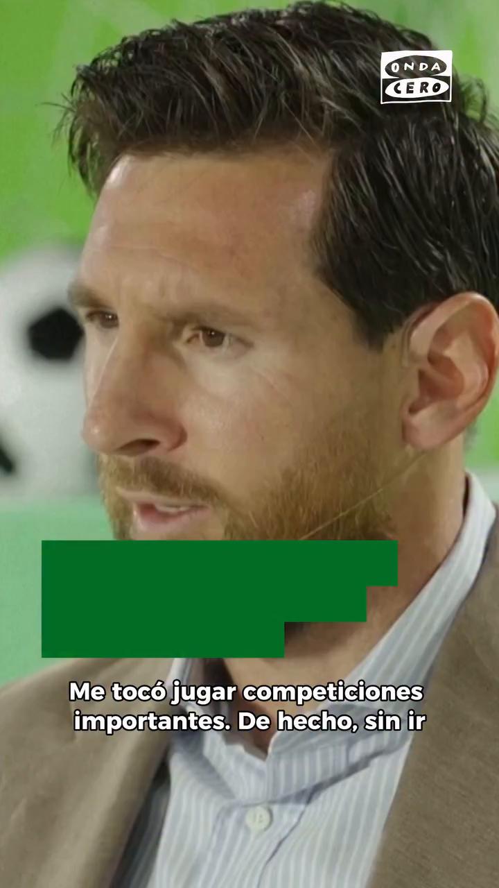 ⚽️🇦🇷 Messi habla de sus derrotas antes de los Premios Princesa de Asturias: 