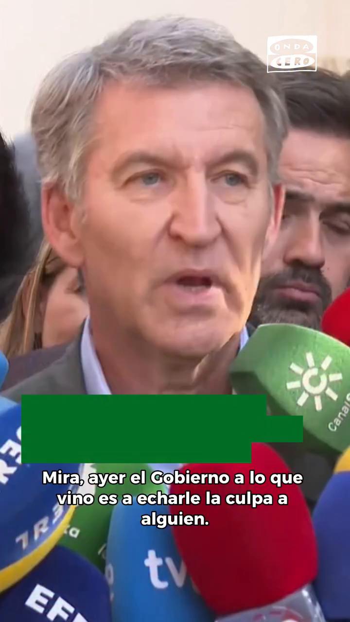 🎙️ Feijóo señala que el Gobierno fue ayer a Urda (Toledo) a 