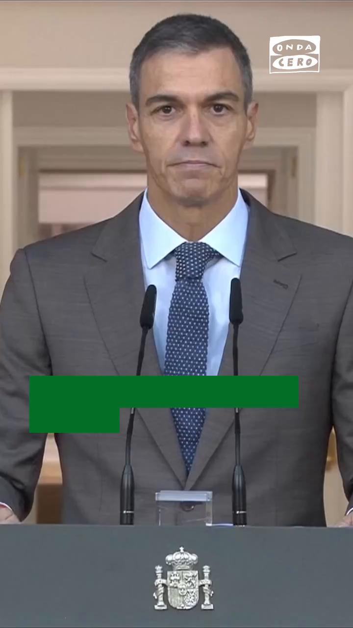 🔴 Pedro Sánchez convoca elecciones generales el domingo 29 de noviembre: 