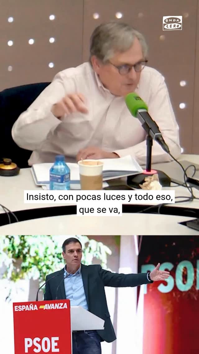 🗣️ Paco Marhuenda, en la tertulia de @masdeunoondacero: “No ha habido un secretario general del PSOE con mayor poder y control, rodeado de palmeros, mercenarios...”