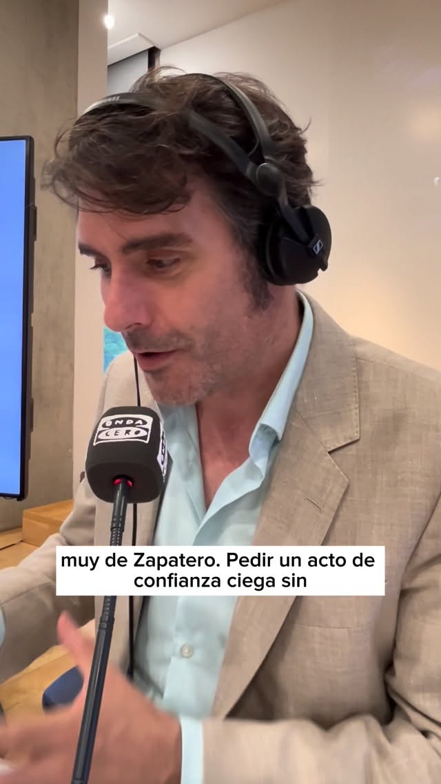 📻Rafa Latorre, sobre el comunicado de Zapatero: “Pide un acto de confianza ciega sin más argumento que la fe”