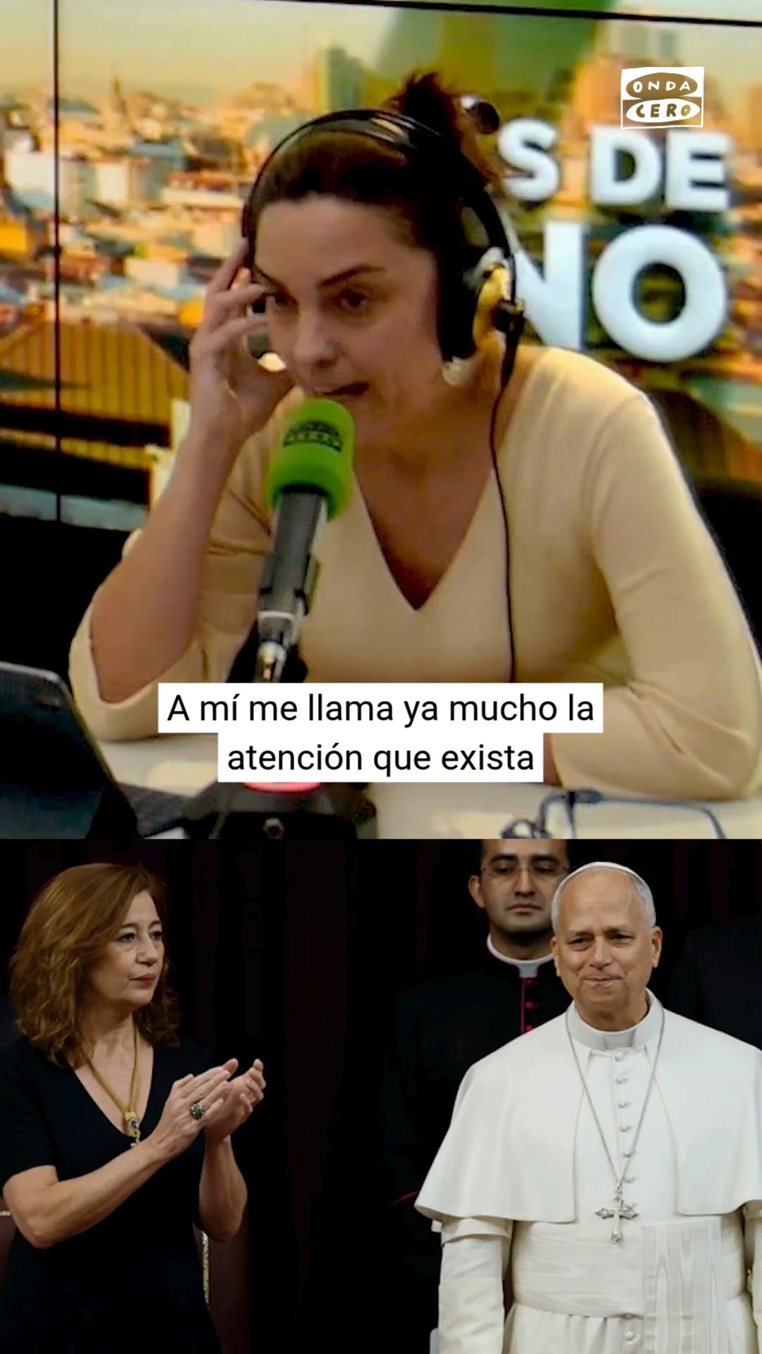 🗣️ @martagarciaaller, sobre la intervención del papa en el Congreso: 