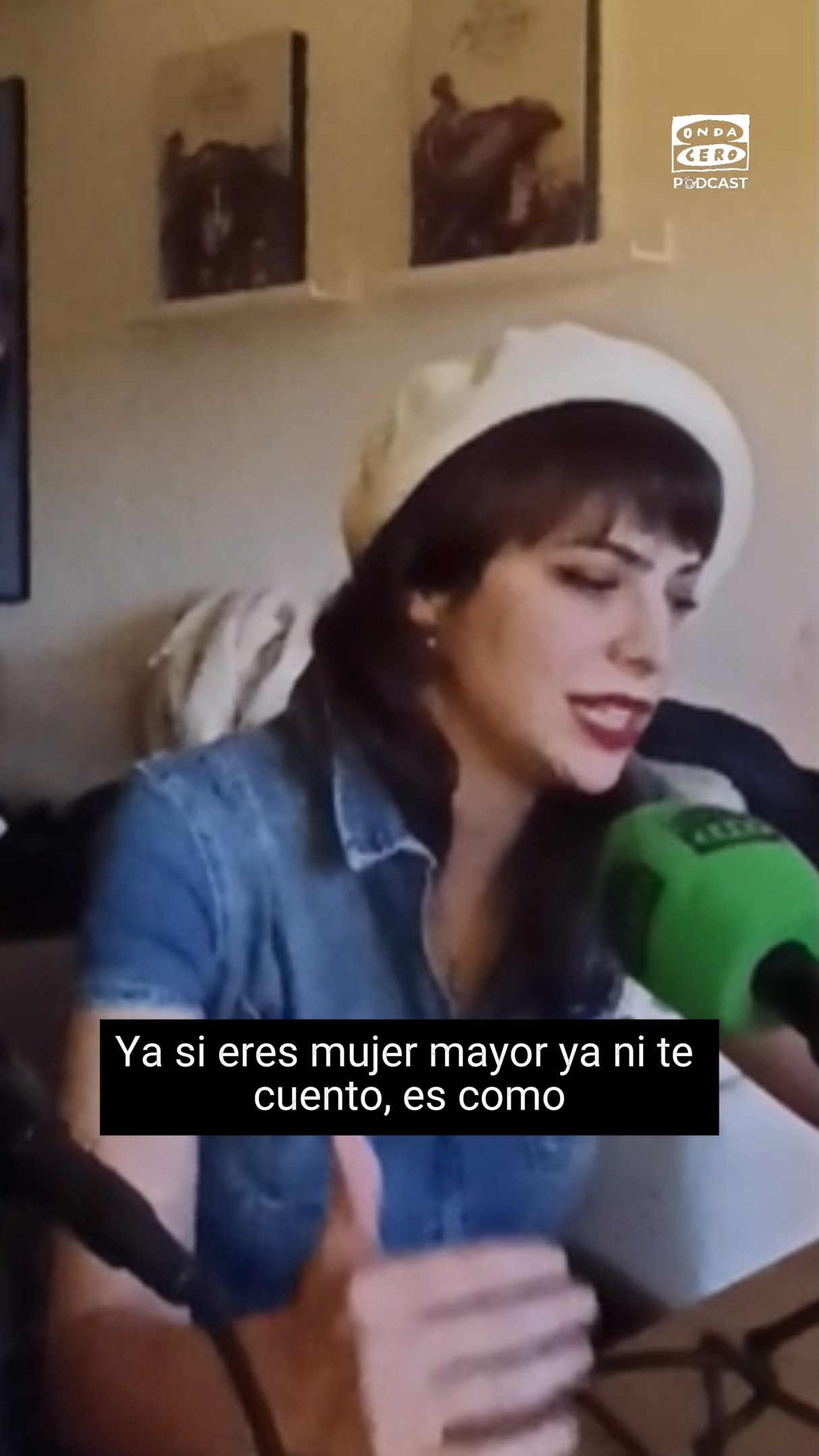 🎤 @Nat_Simons, sobre el reconocimiento a mujeres mayores: 