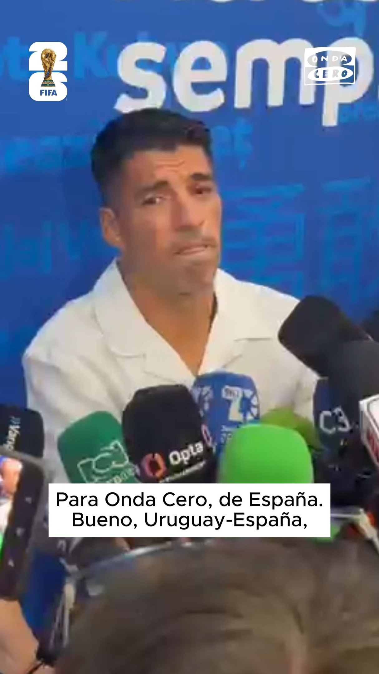 🇺🇾 Luis Suárez, sobre el partido entre Uruguay y España: 
