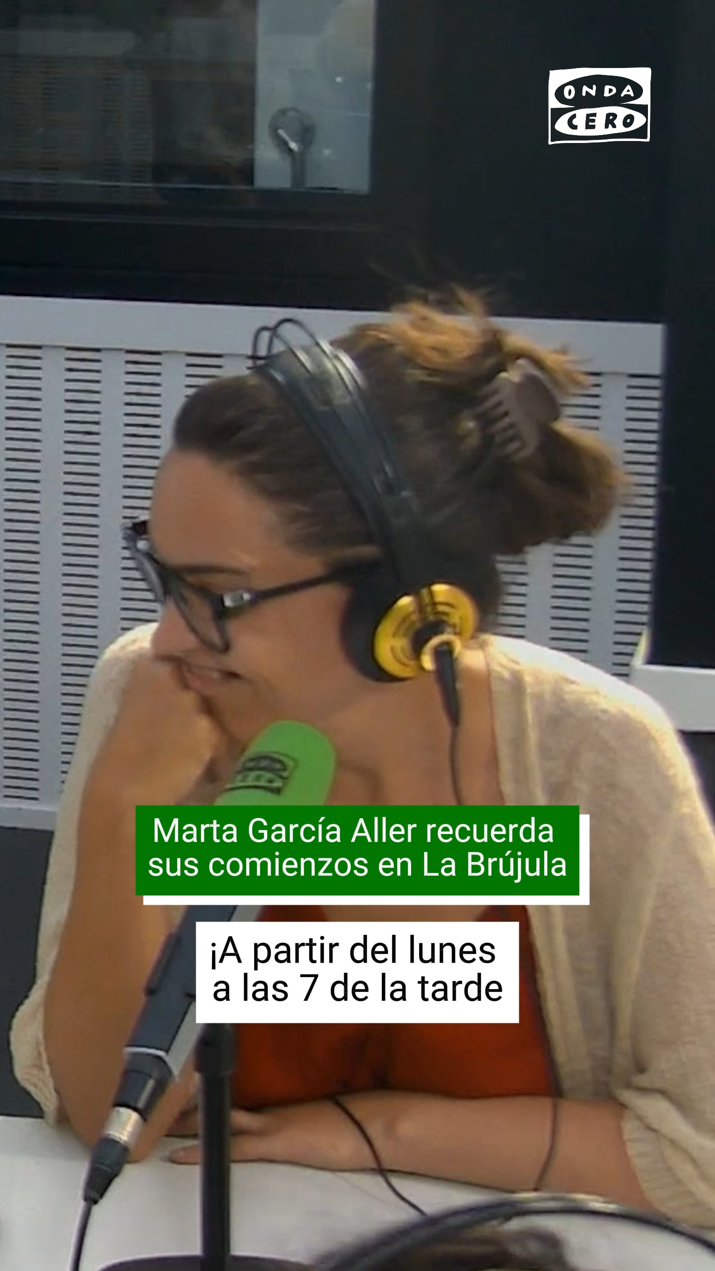 📻 @martagarciaaller recuerda sus comienzos en @labrujulaondacero: 
