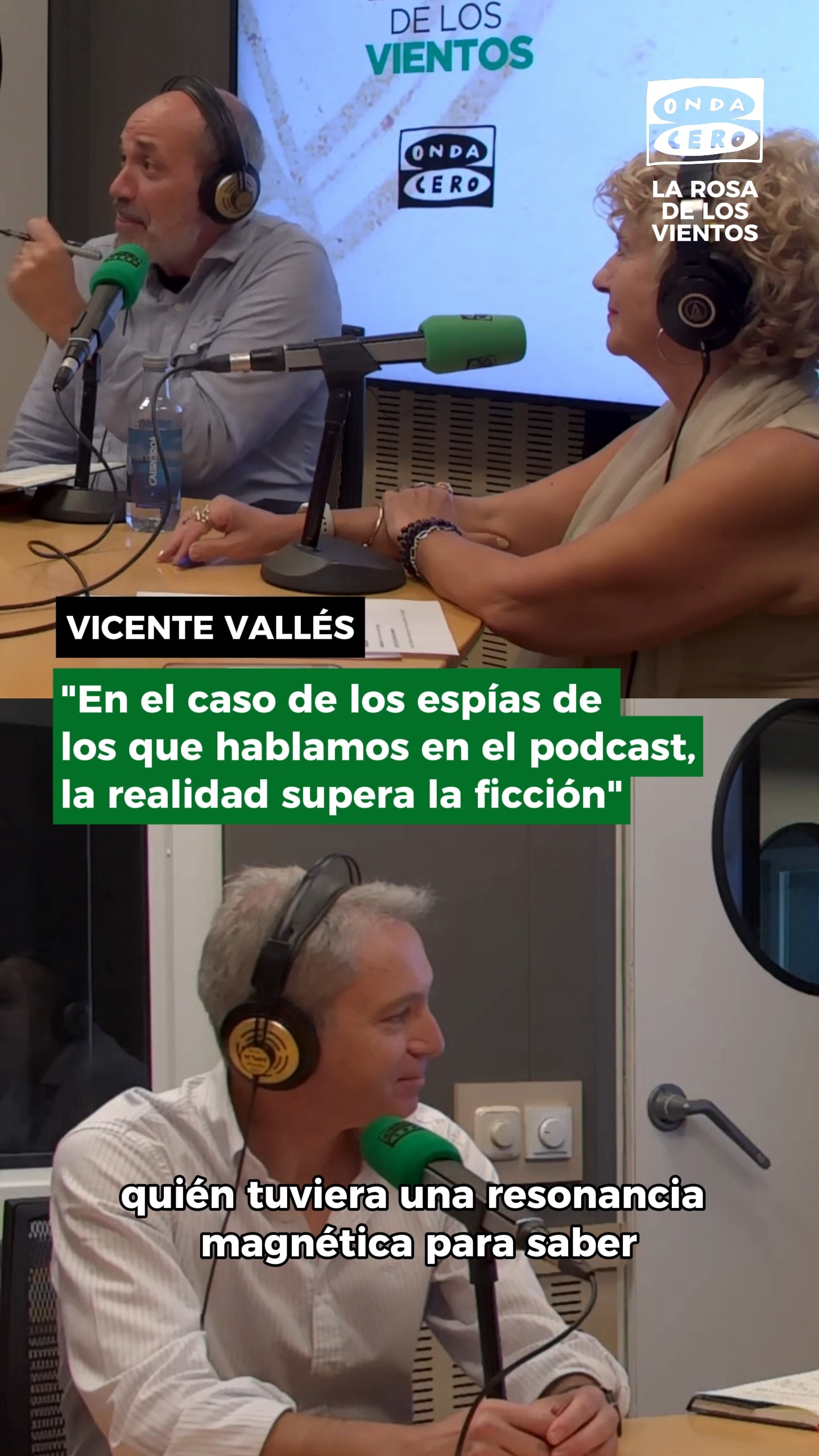 🗣️ Vicente Vallés habla sobre su podcast 'Espías: clave secreta': 