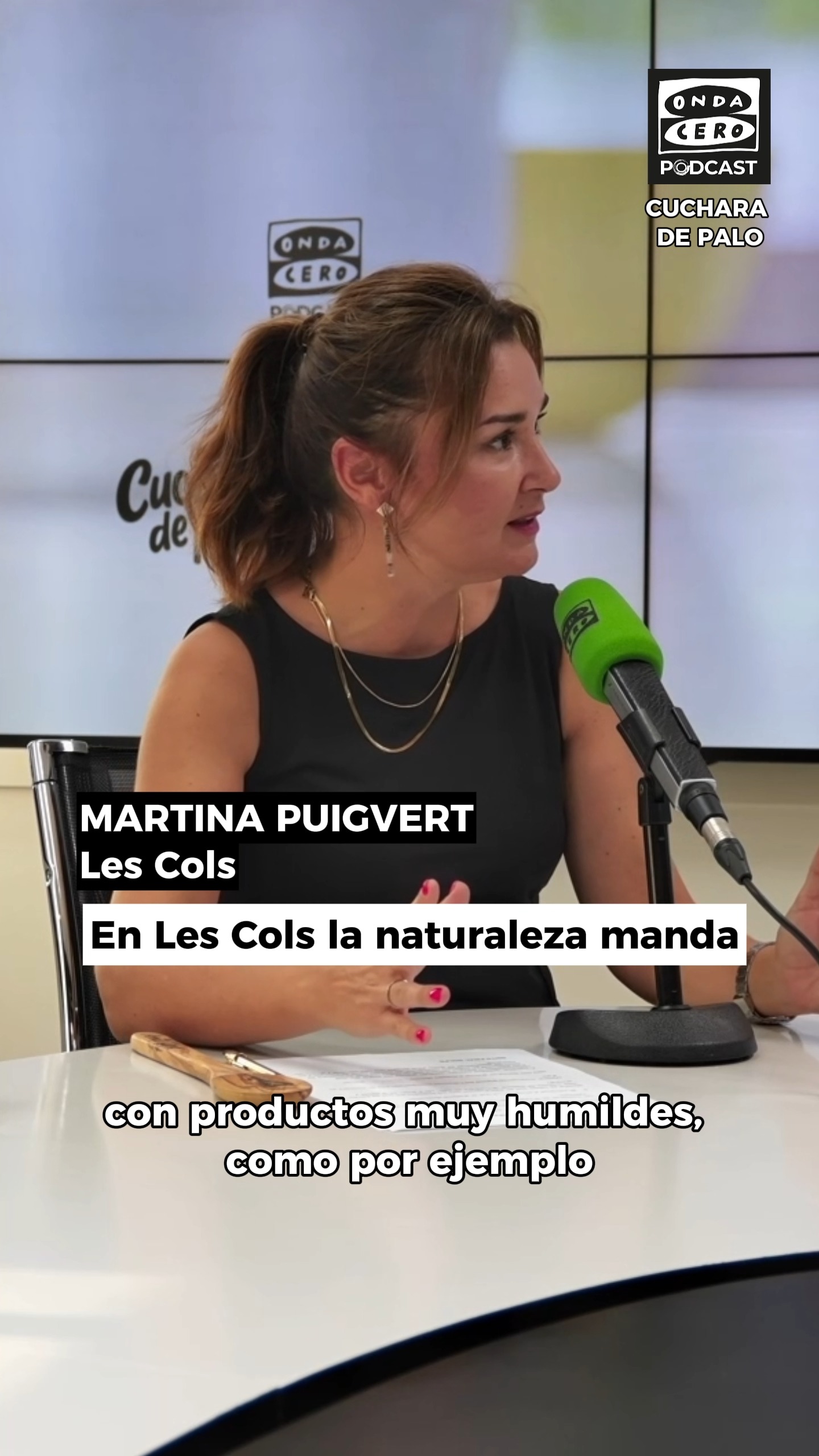 🌾 Descubrimos cómo @martinapuigvert y su familia entienden la gastronomía sostenible desde la radicalidad del paisaje que habita su propio huerto, el arraigo a la tierra de la Garrotxa y la visión integral de una cocina desnuda y sin artificios