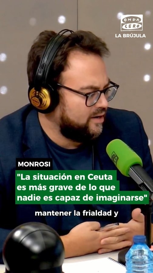 🎙️El periodista @monrosiotero describe en La Brújula la trágica realidad que vivió al visitar Ceuta