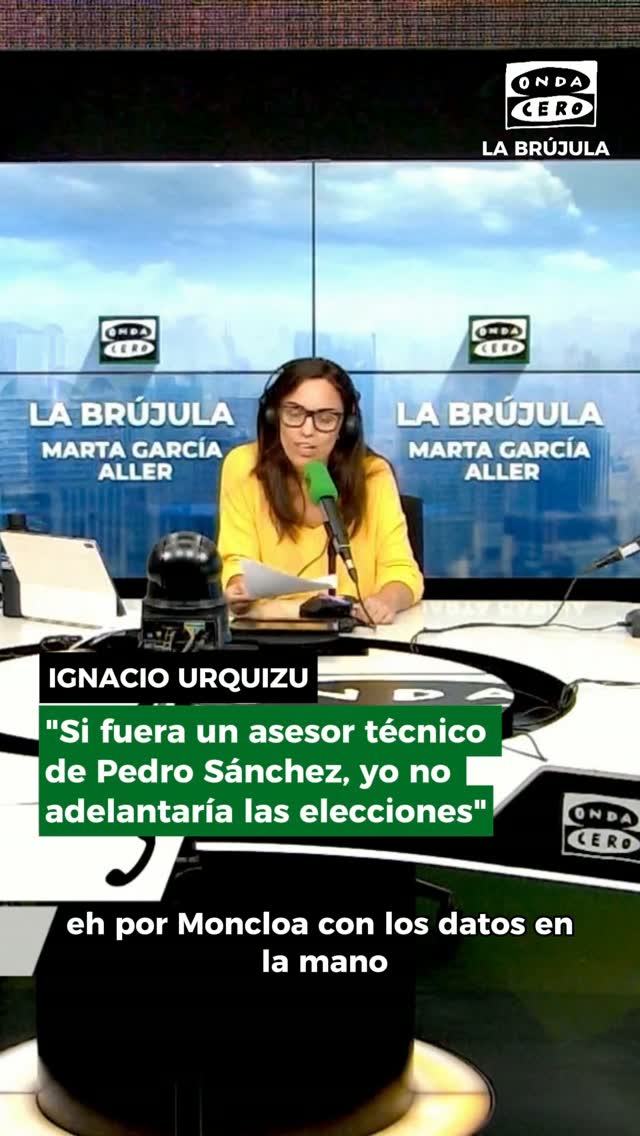 🗳️@iurquizu se pone en la piel de un asesor de Moncloa ante un posible adelanto electoral: 