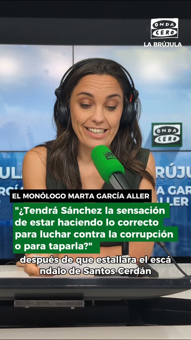 ❓El monólogo Marta García Aller: 