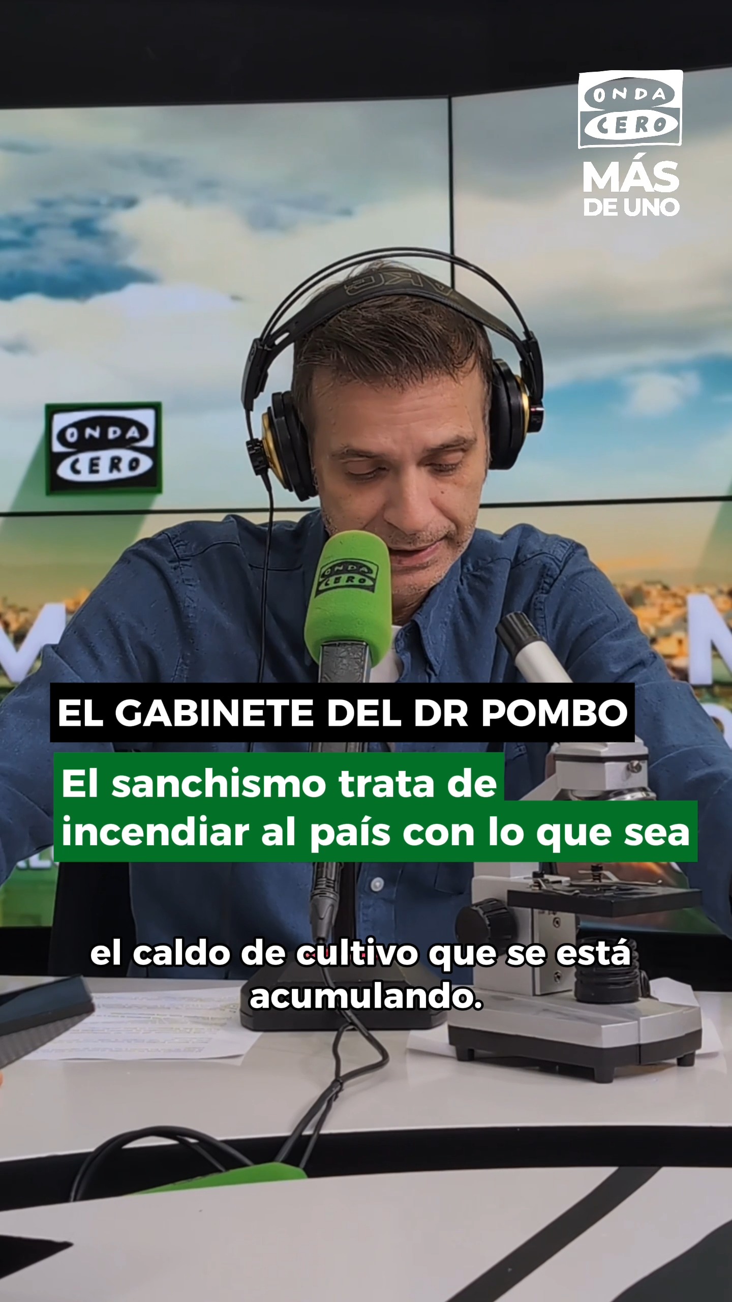 🩺 El gabinete del Dr @pablopombo: El sanchismo trata de incendiar al país con lo que sea