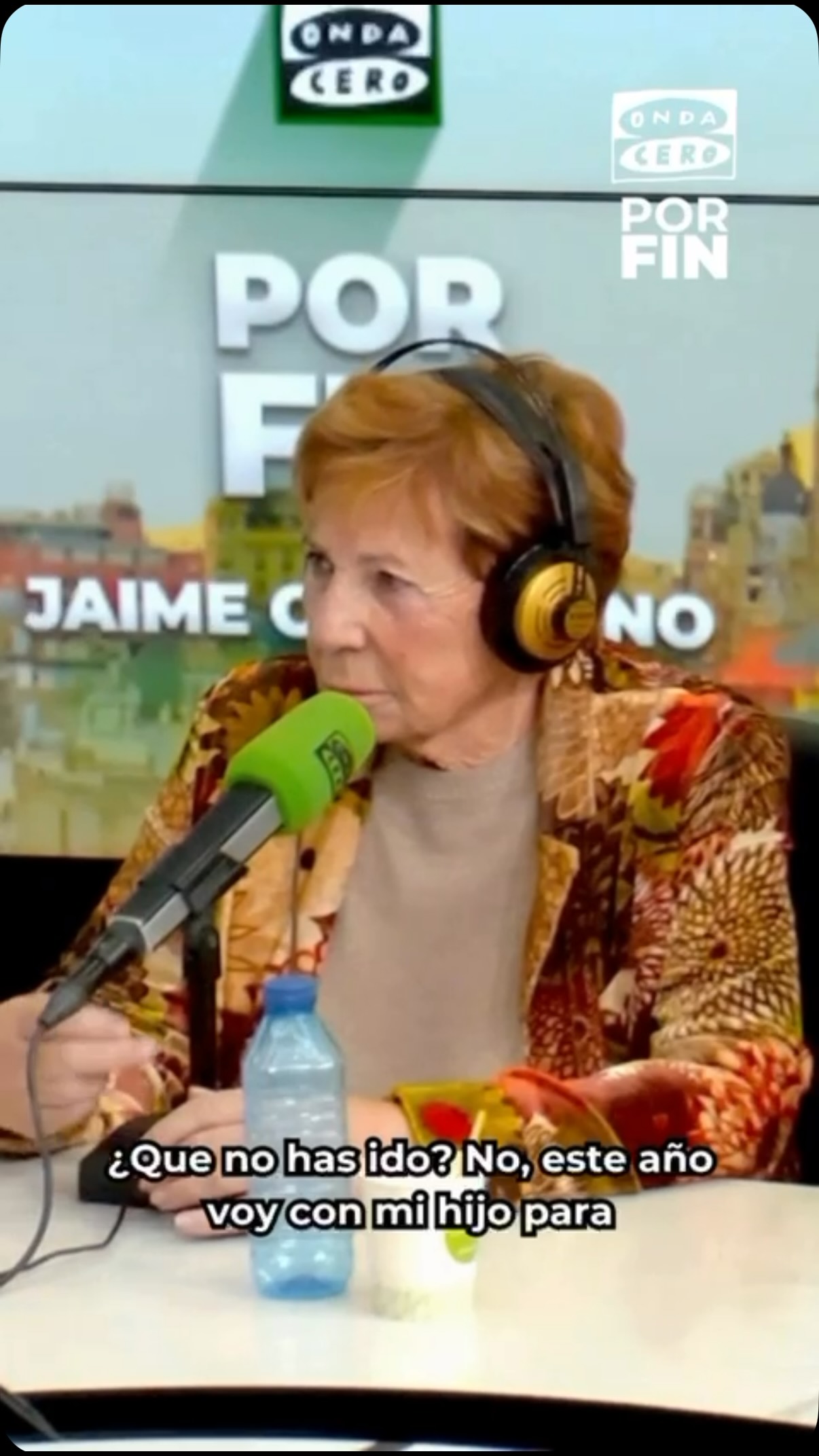 Celia Villalobos (@celiavillalobos.t ) valora en Por Fin la visita de los  monarcas a Ceuta justo después del fallecimiento de Maricarmen.