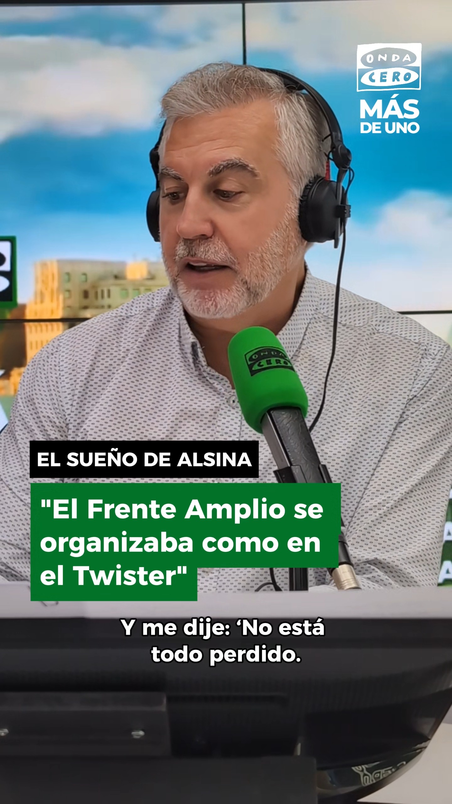 😴 El sueño de Alsina: 