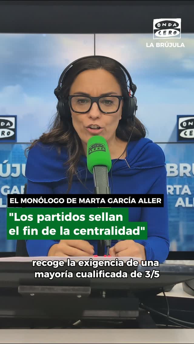 🎙️Marta García Aller critica los pactos electorales de izquierda y derecha por el control del Senado: 