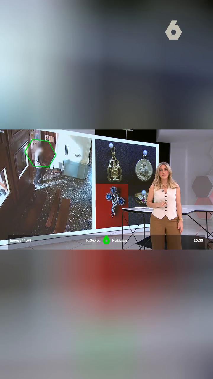 Ladrones se hacen pasar por feligreses y roban joyas a la Virgen del Rosario en Málaga
