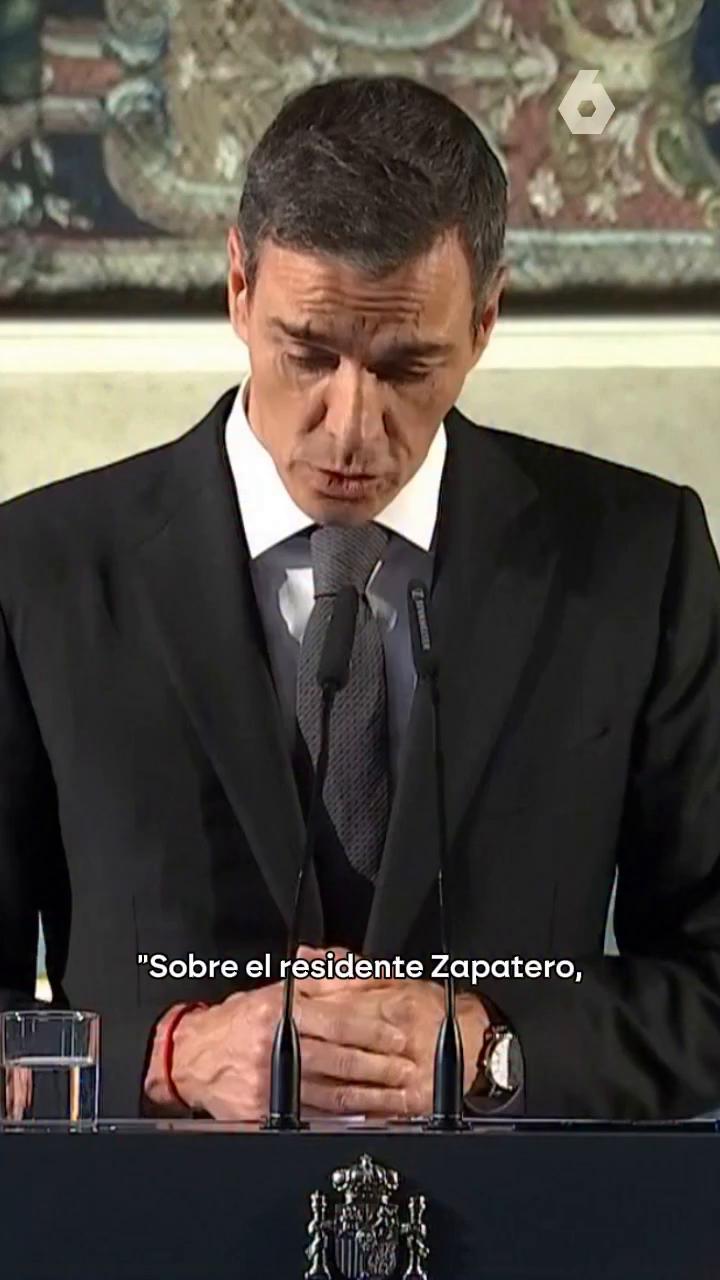 Zapatero cuenta con todo mi apoyo y respeto a su presunción de inocencia