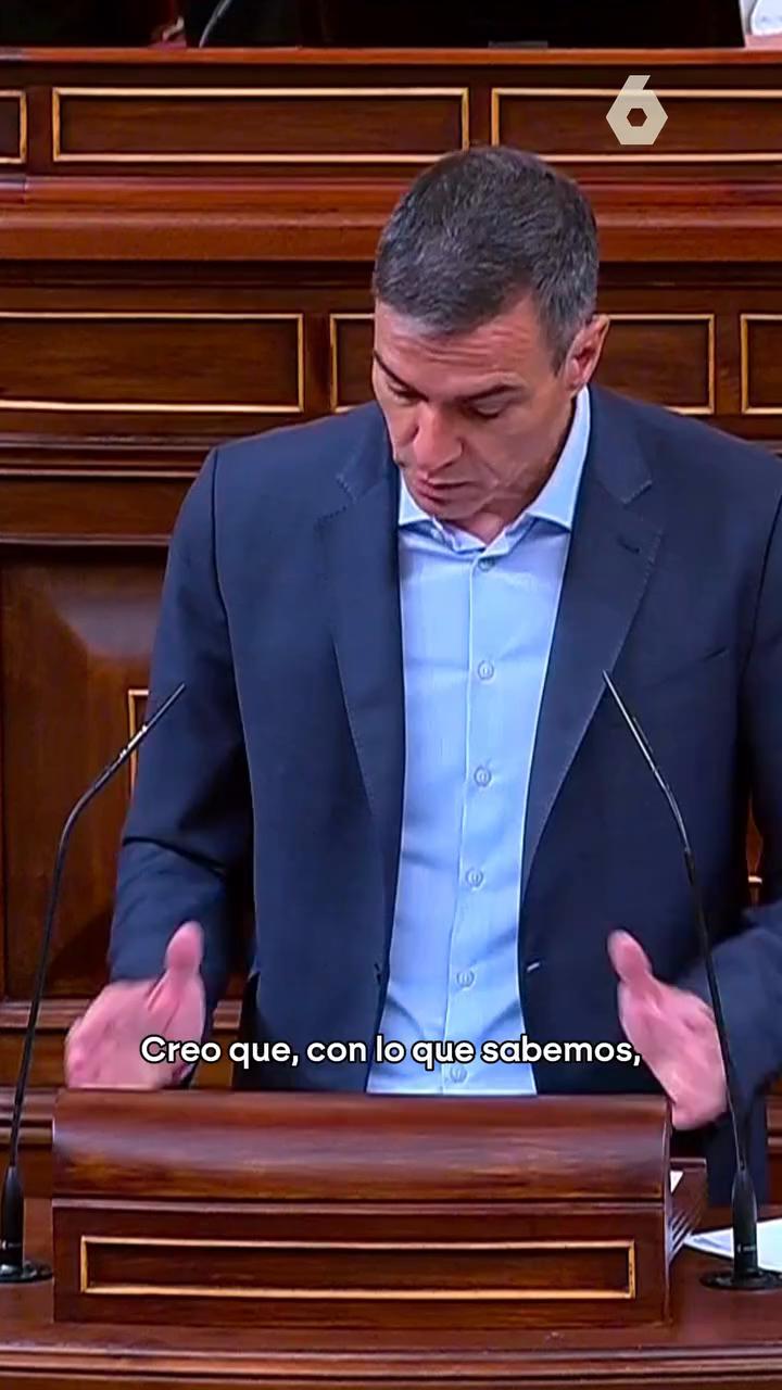 El presidente del Gobierno, Pedro Sánchez, ha comparecido este miércoles en el Congreso de los Diputados para hablar de la sentencia del 'caso mascarillas' y las otras investigaciones judiciales que afectan al PSOE, como el caso de las cloacas de Leire Díez.