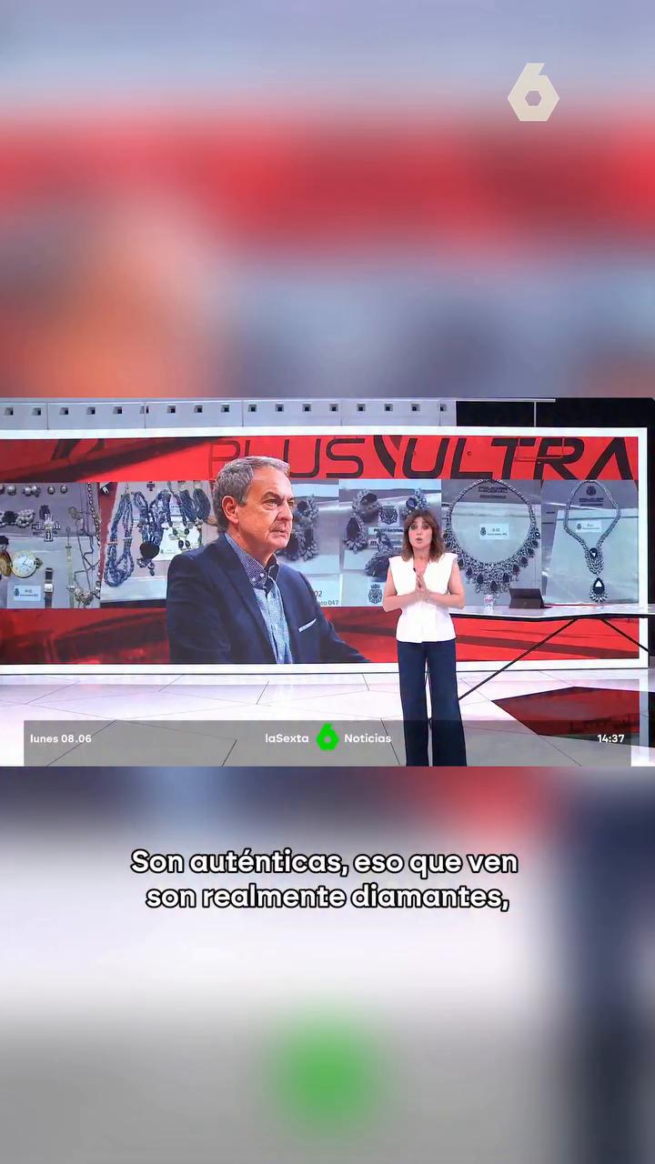 Un primer examen de las joyas de Zapatero concluye que valdrían al menos un millón de euros: serían diamantes, esmeraldas y rubíes