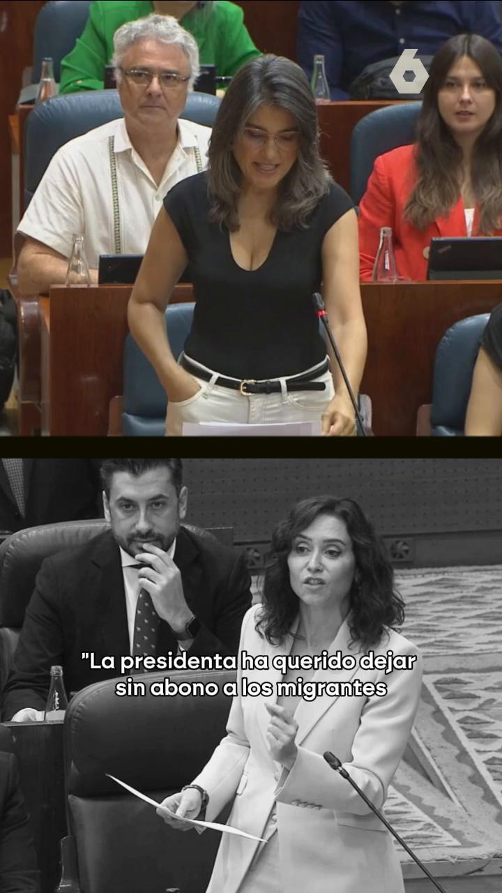 ⚔️ Más Madrid acusa a Ayuso de quitar el abono transporte a los migrantes paa 