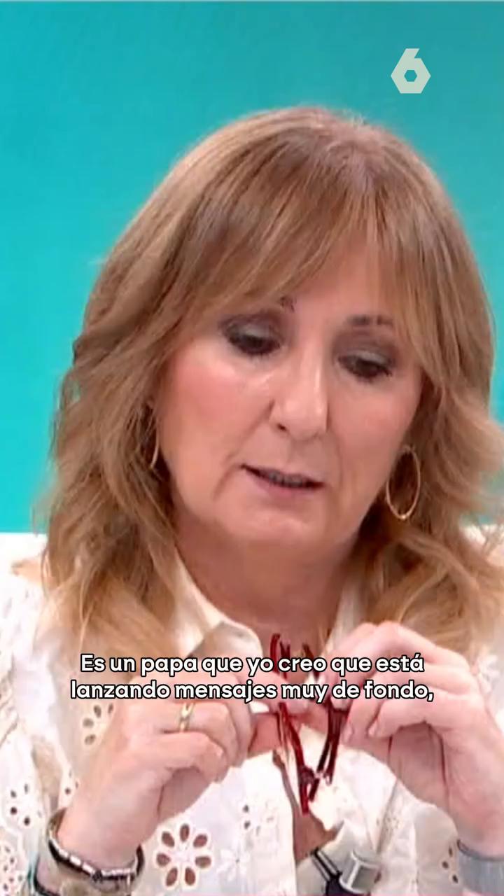 💬 La periodista Mayte Alcaraz cree que la decisión del papa León XIV de ir a Canarias para conocer la situación de los migrantes le da 