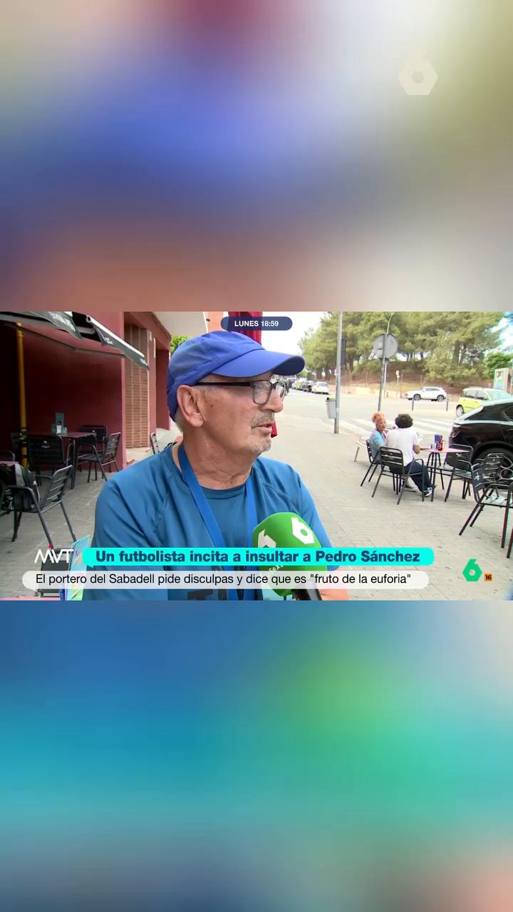 💬 La afición del Sabadell lamenta que la actitud de su portero, que incitó a la afición a insultar al presidente del Gobierno desde el balcón del Ayuntamiento durante la celebración del ascenso del club a Segunda División, empañara un momento tan importante.