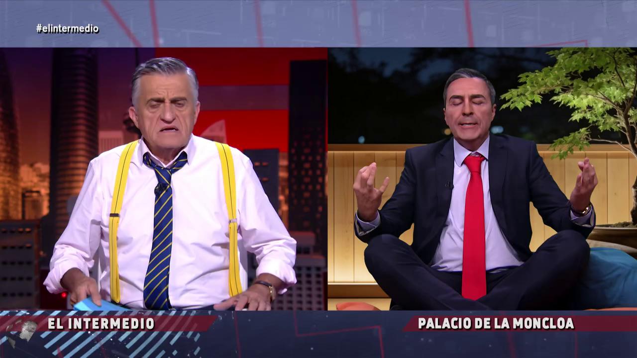 @raulperez_76 se transforma en Pedro Sánchez para mostrar cómo consigue mantenerse tan relajado.