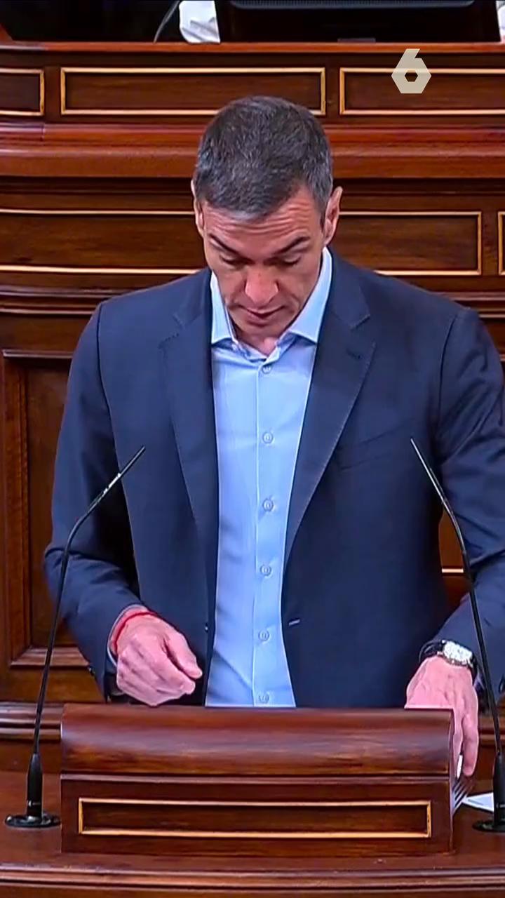🗣️ Sánchez, en su comparecencia en el Congreso de los Diputados, 