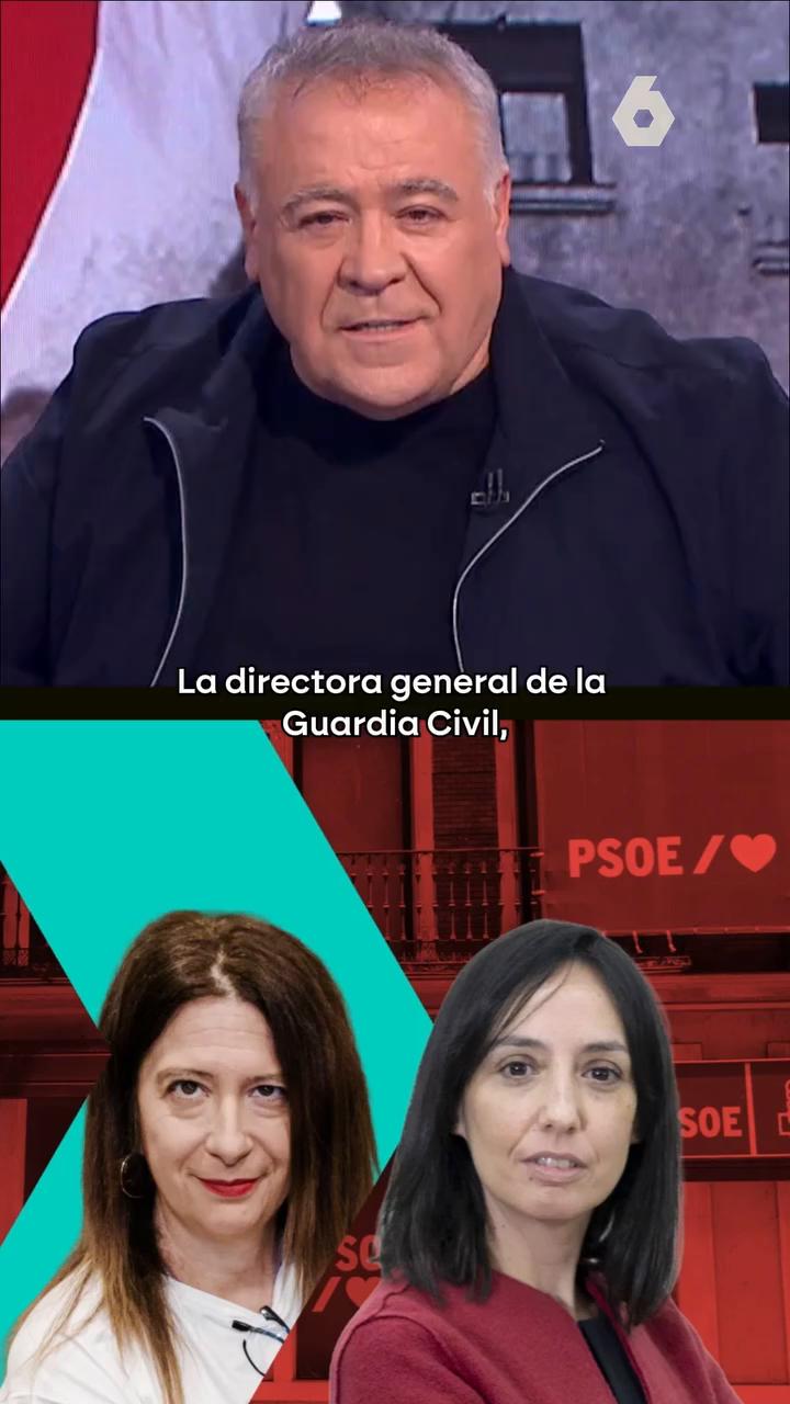 Ferreras explica que la directora general de la Guardia Civil, Mercedes González, 