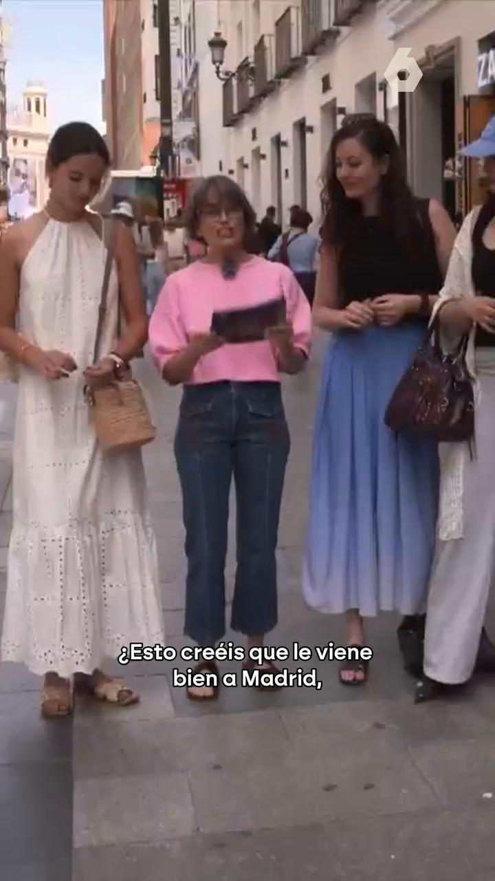 🧐 Thais Villas sale a la calle para conocer mejor qué opinan los más jóvenes de la visita del papa en Madrid.