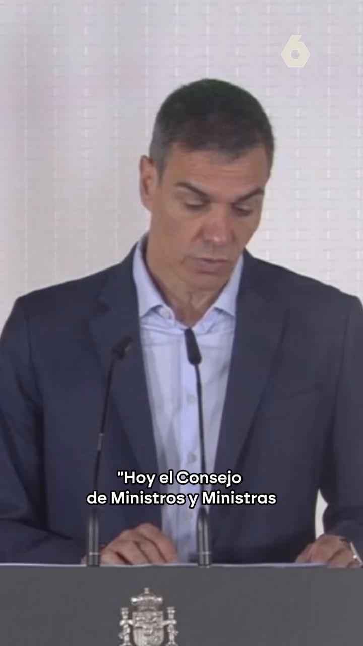 🔴 Sánchez anuncia 