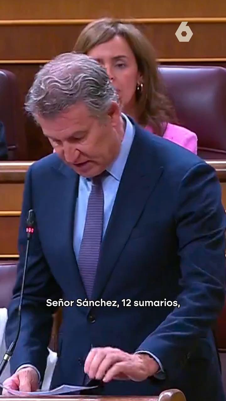 🔴 El líder del PP, Alberto Núñez Feijóo, acusa a Pedro Sánchez de practicar 