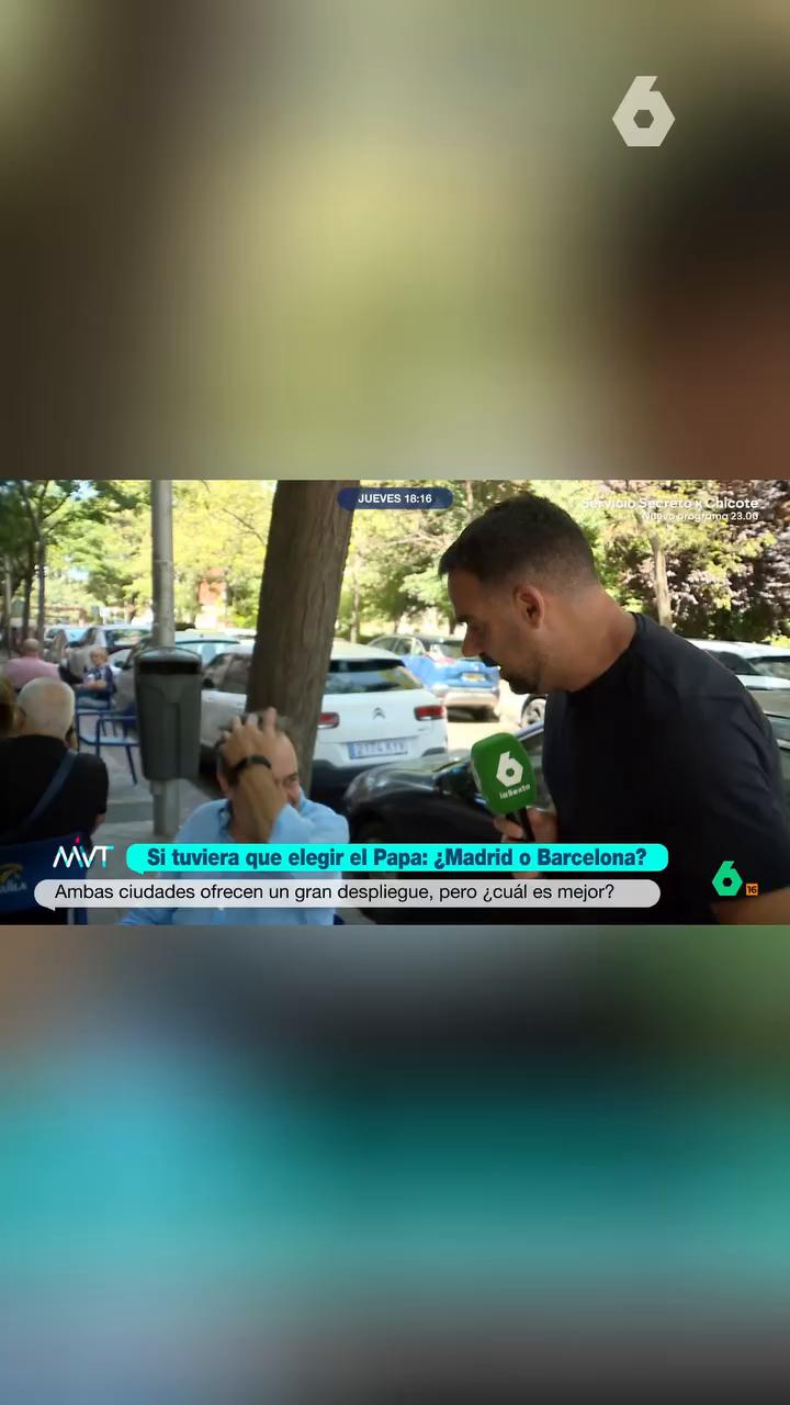 💬 Salimos a la calle a preguntar a los viandantes su opinión sobre lo que hemos podido ver en Madrid y en Barcelona con la visita del papa León XIV a ambas ciudades.
