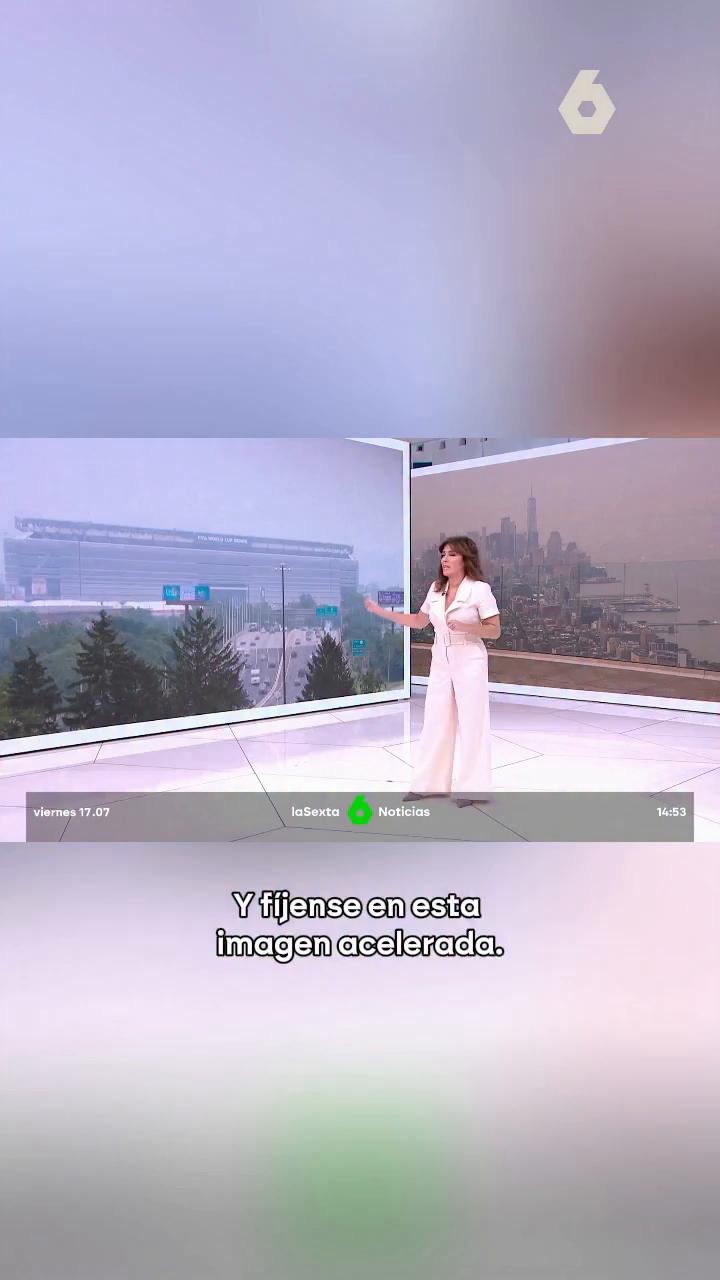Nueva York, irrespirable a pocos días de la final del Mundial entre España y Argentina por lo los incendios en Canadá.