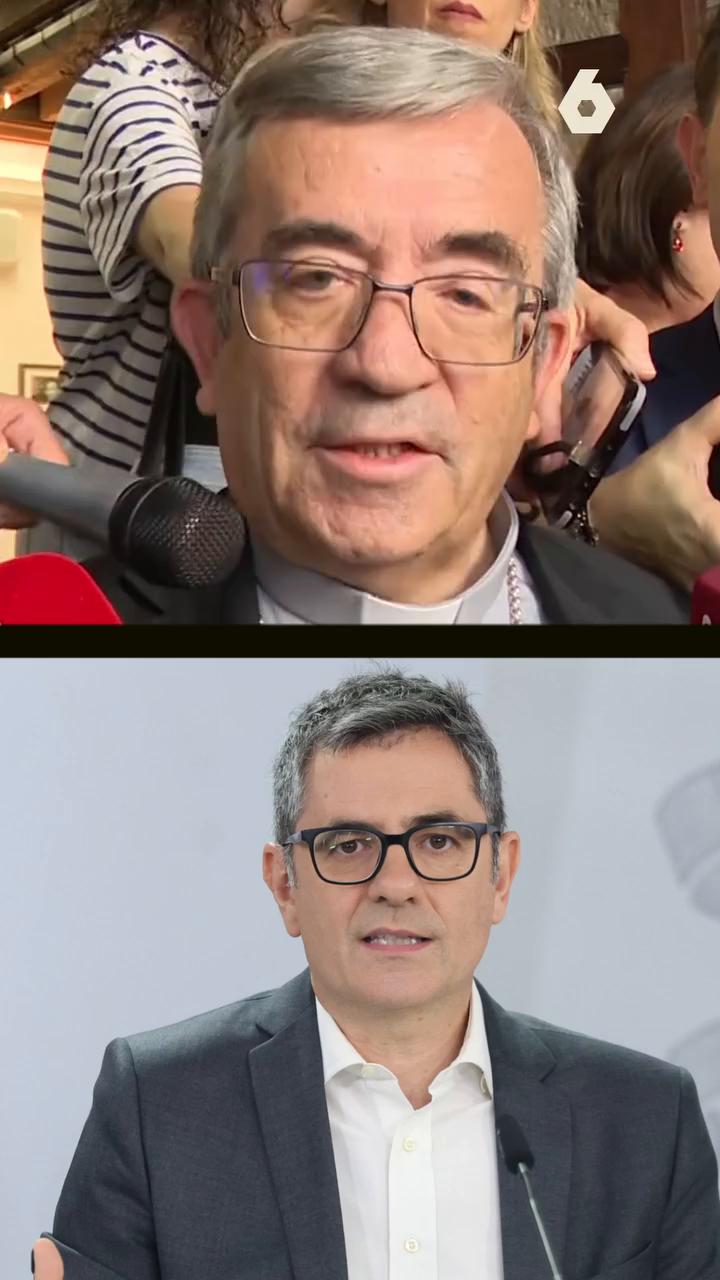El presidente de la Conferencia Episcopal Española, Luis Argüello, responde a Bolaños después de cargar contra el Gobierno en un acto en la sede de la Fundación Pablo VI.