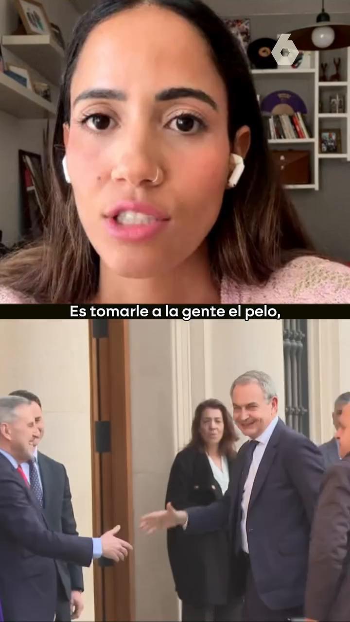Tesh Sidi, portavoz de Más Madrid en el Congreso, no se cree las explicaciones que dio Zapatero sobre sus joyas este jueves en una entrevista.